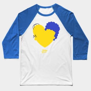 Yellow Love Baseball T-Shirt